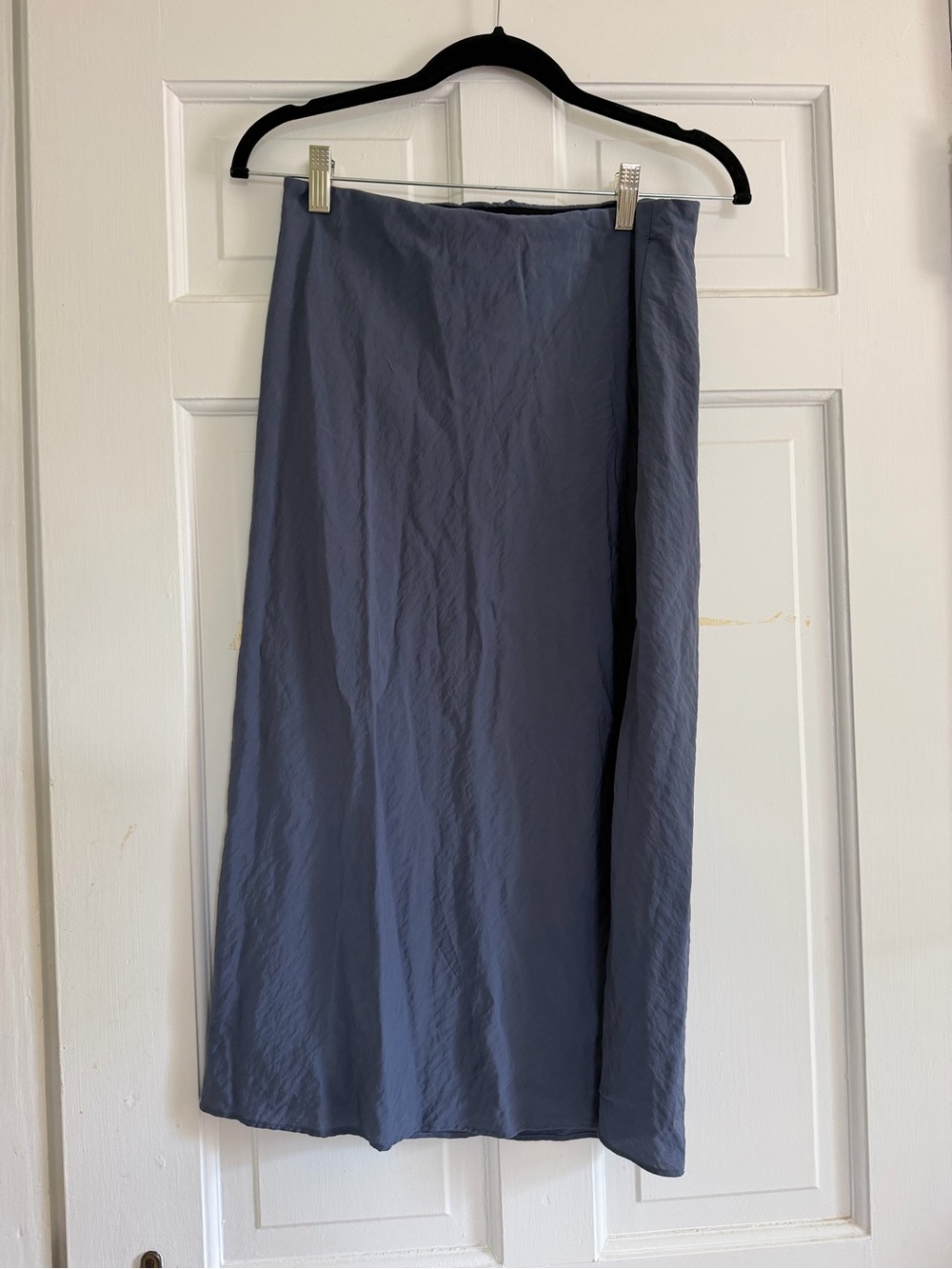Madewell Blue Midi Skirt